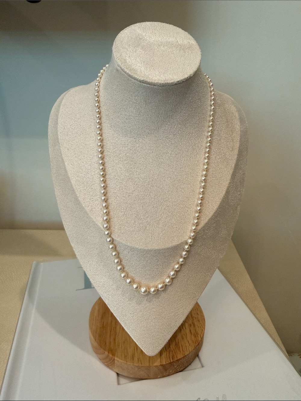 Mikimoto Cream Pearl Strand Necklace